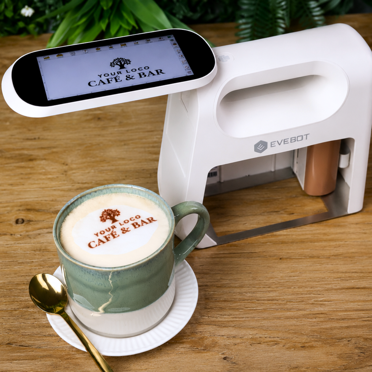 Evebot Smarter mobiler Food Printer mit kameragestützter Positionierung – Neueste Generation (Schneller Versand aus Deutschland)