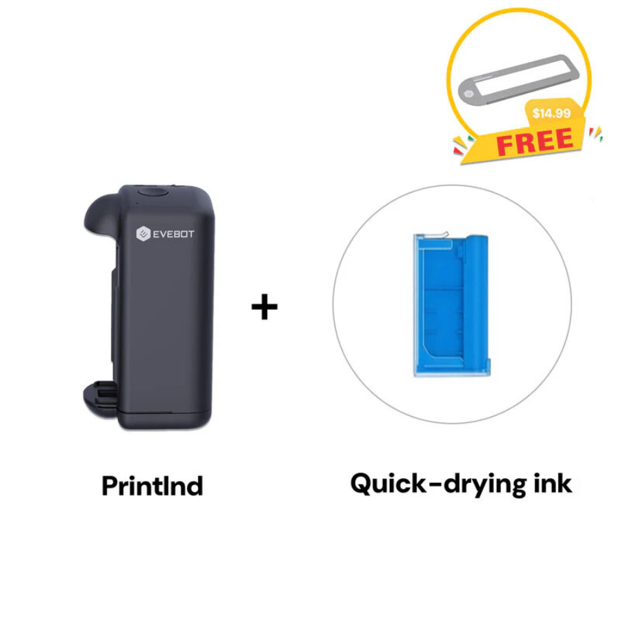Evebot PrintInd – Ultraportabler Handheld-Tintenstrahldrucker