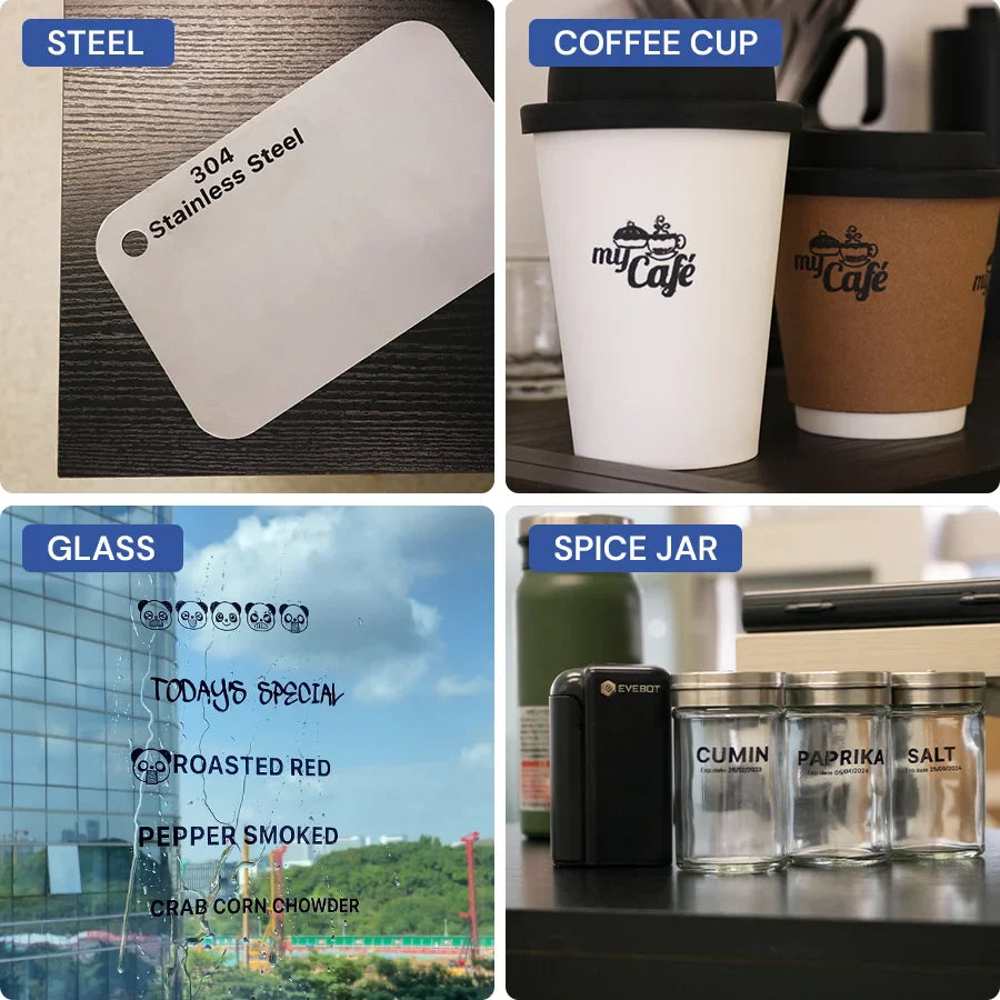 Evebot PrintInd – Ultraportabler Handheld-Tintenstrahldrucker