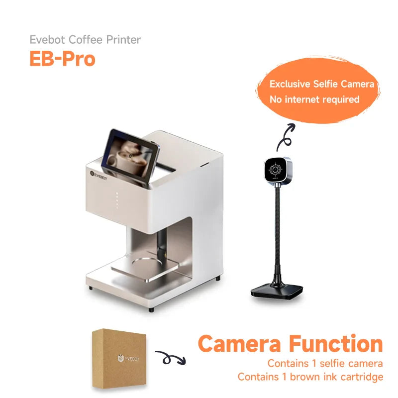 Evebot Kaffee-Drucker EB-Pro High Speed (Versand aus Deutschland)