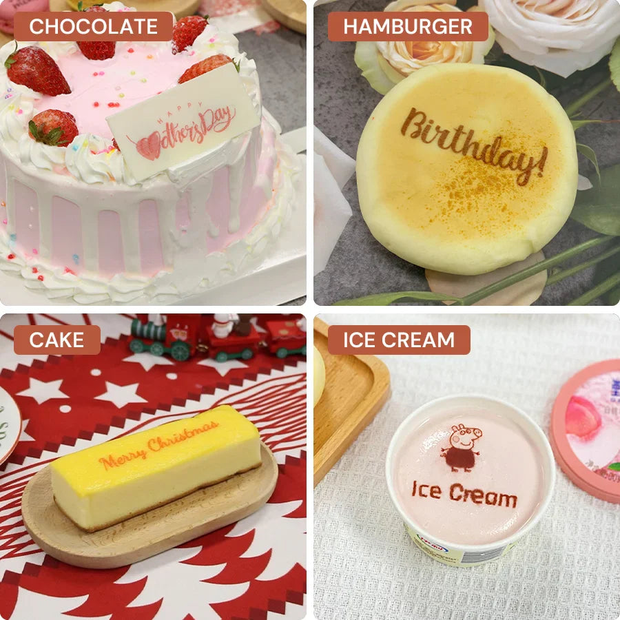 Mobiler PrintPen mit Lebensmittelfarbe - Versand aus Deutschland