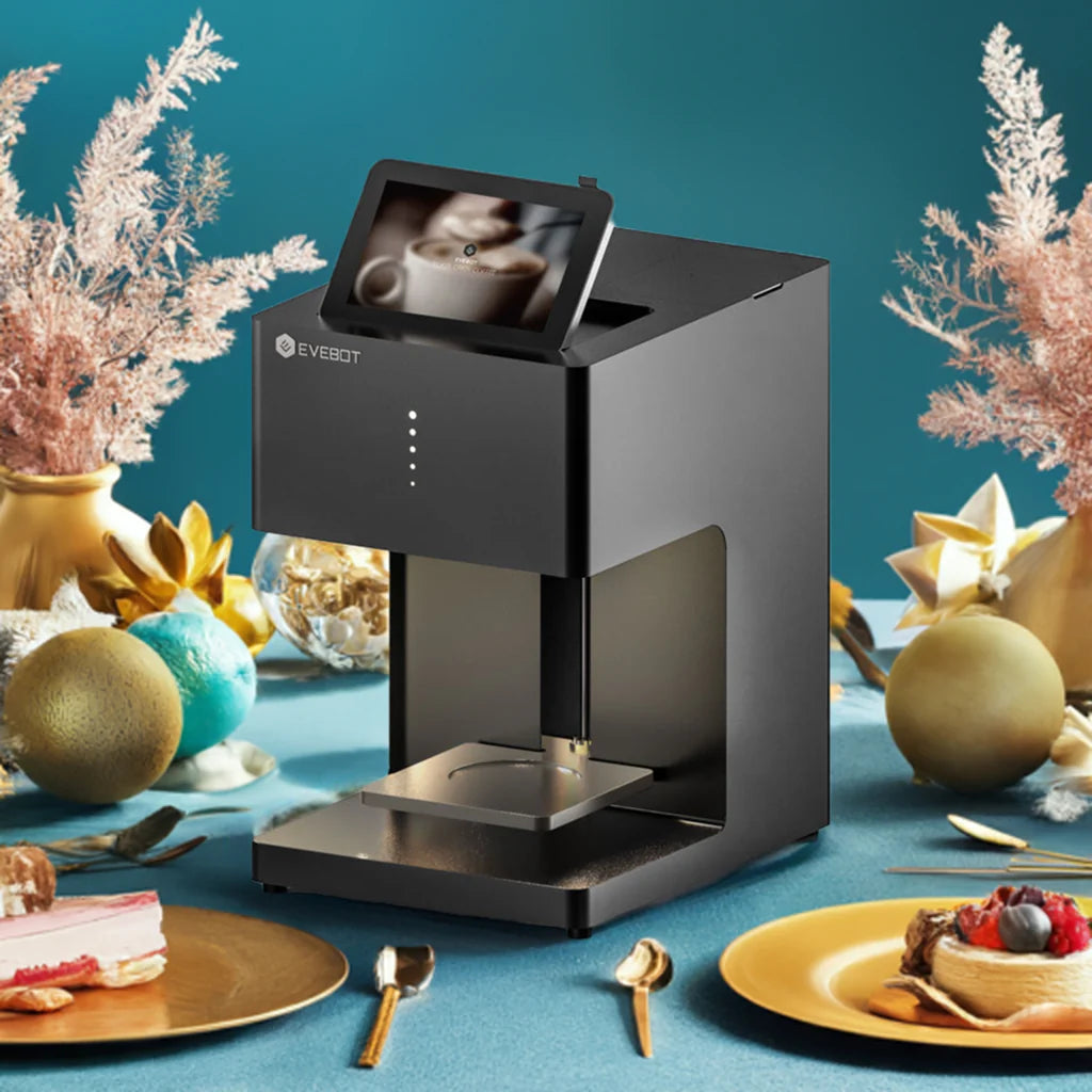 Evebot Multicolor Kaffeedrucker EB-FC1 Farbdrucker für Lebensmittel (Versand aus Deutschland)
