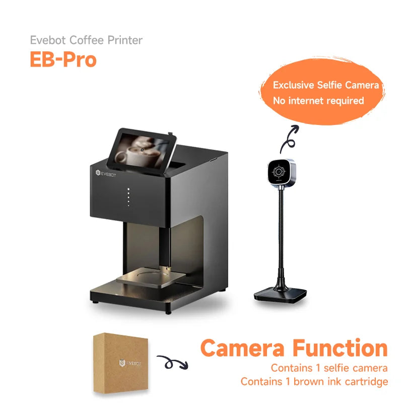 Evebot Kaffee-Drucker EB-Pro High Speed (Versand aus Deutschland)