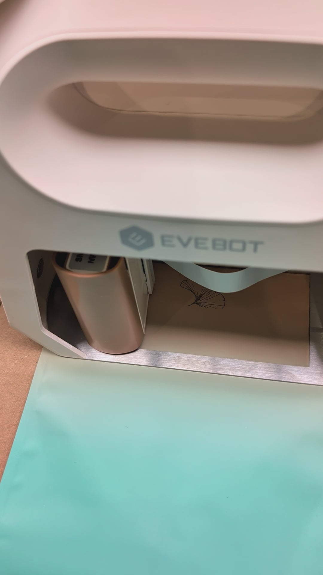 Evebot Smarter mobiler NON-FOOD Printer mit kameragestützter Positionierung – Neueste Generation - NON FOOD DRUCKER